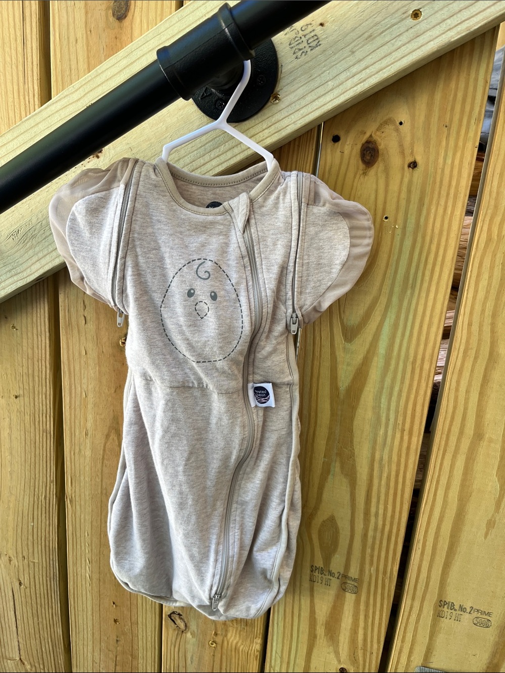 Nested Bean Beige Zen One Swaddle